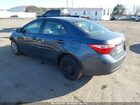 2017 Toyota Corolla Le Серый vin: 2T1BURHE2HC792610