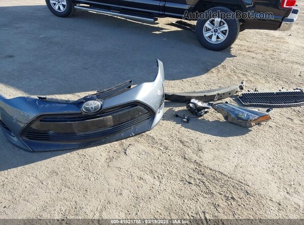 2T1BURHE2HC792610 2017 TOYOTA LL Серый Вид щитка приборов