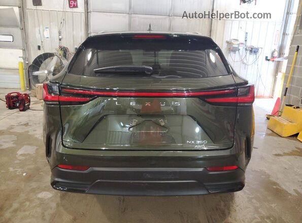 2T2GGCEZXPC023073 2023 LEXUS NX Green Вид ззаду