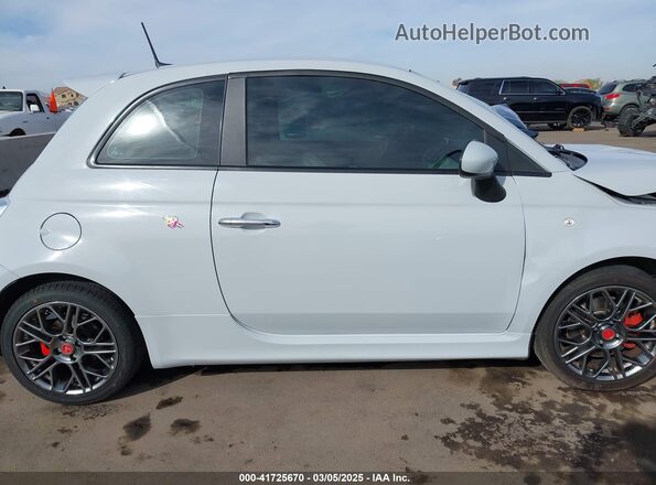 3C3CFFFH6HT556442 2017 FIAT 500 Gray უკანა სალონის ხედი