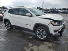 2019 Jeep Compass Limited Белый vin: 3C4NJDCB1KT619882