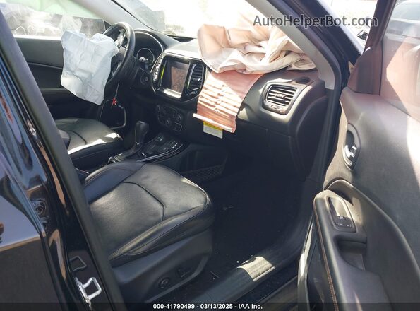 3C4NJDCB3MT540880 2021 JEEP COMPASS Black Widok wnętrza z przodu