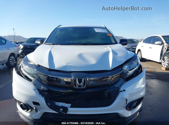 3CZRU6H17LM706499 2020 HONDA HR-V Белый Вид щитка приборов