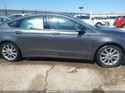 2017 Ford Fusion Se Gray vin: 3FA6P0H75HR370398