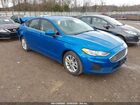 2020 Ford Fusion Se Blue vin: 3FA6P0HD8LR138893