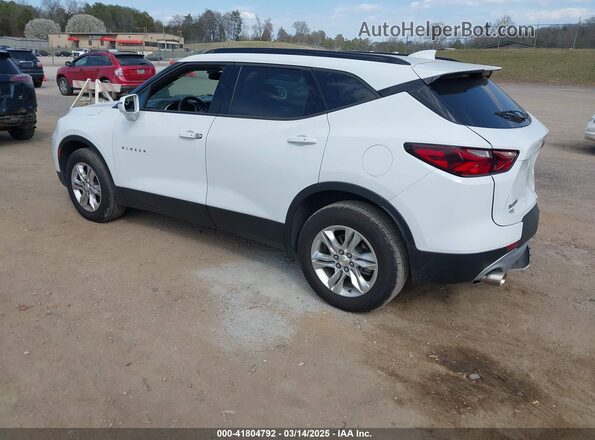 3GNKBCR49LS654753 2020 CHEVROLET BLAZER White უკანა მარცხენა