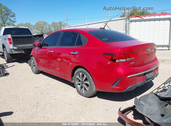 3KPA24AD2ME387395 2021 KIA RIO Red Tył lewy