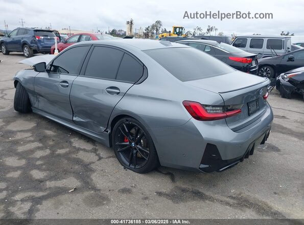 3MW49FS01R8E63336 2024 BMW M3 Серый Задняя левая четверть