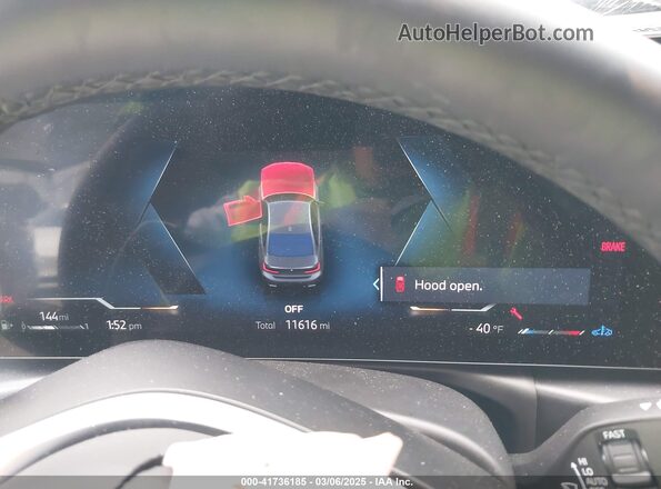 3MW49FS01R8E63336 2024 BMW M3 Серый Вид задних сидений