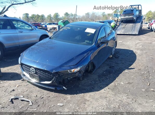 3MZBPACL4MM252575 2021 MAZDA 3 Navy Vista tres cuartos delantera izquierda