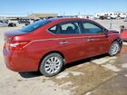 2017 Nissan Sentra S Бордовый vin: 3N1AB7AP6HL645644