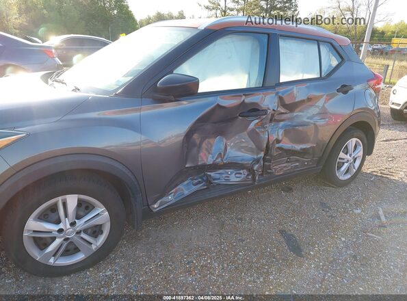 3N1CP5CU6KL523195 2019 NISSAN KICKS Серый Вид спереди