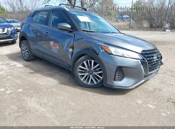 3N1CP5CV4RL470905 2024 NISSAN KICKS Gray Delantero derecho