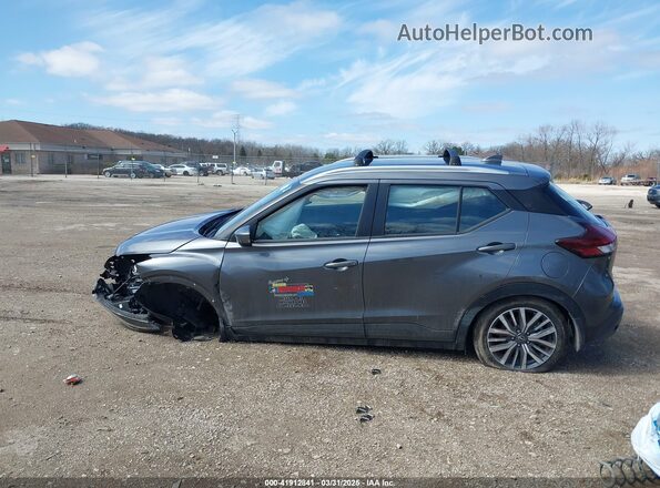 3N1CP5CV4RL470905 2024 NISSAN KICKS Gray Vista interior de 360 grados