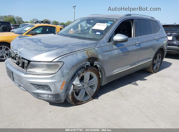 3VV3B7AX2MM013607 2021 VOLKSWAGEN TIGUAN Gray Vista tres cuartos delantera izquierda