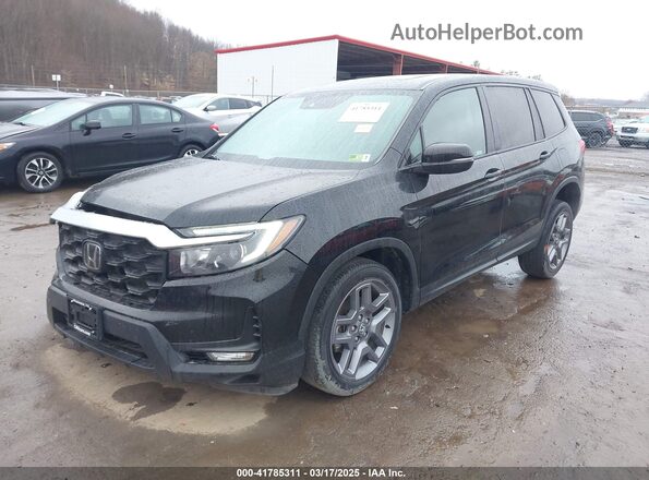5FNYF8H56PB024816 2023 HONDA PASSPORT Black Przód lewy
