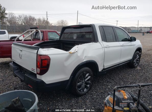 5FPYK3F17MB013034 2021 HONDA RIDGELINE Белый Задняя правая четверть