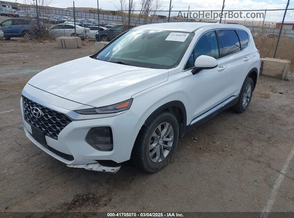 5NMS33AD2LH225060 2020 HYUNDAI SANTA FE White Przód lewy