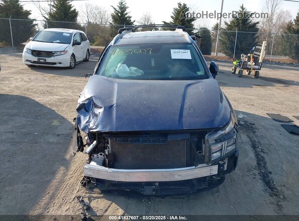 5NMS64AJ9MH362954 2021 HYUNDAI SANTA FE Синий Вид задней части салона