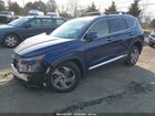 2021 Hyundai Santa Fe Sel Синий vin: 5NMS64AJ9MH362954