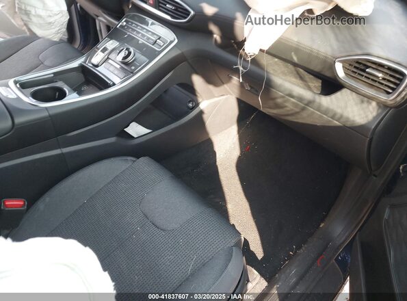 5NMS64AJ9MH362954 2021 HYUNDAI SANTA FE Синий Вид салона спереди