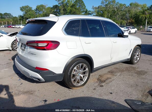 5UXCR4C03M9F19603 2021 BMW X5 Белый Задняя правая четверть