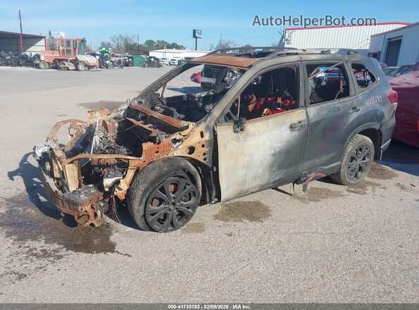 JF2SKAMC5LH588725 2020 SUBARU FORESTER Черный Передняя левая четверть