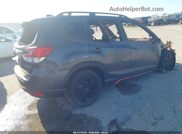 JF2SKAMC5LH588725 2020 SUBARU FORESTER Черный Задняя правая четверть