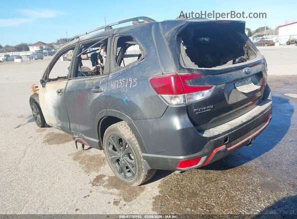 JF2SKAMC5LH588725 2020 SUBARU FORESTER Черный Задняя левая четверть
