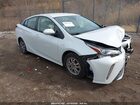 2021 Toyota Prius Xle Awd-e White vin: JTDL9MFU3M3030604