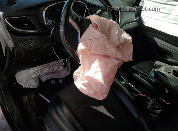 KL4CJASB6JB664253 2018 BUICK ENCORE Серебряный Вид панели приборов