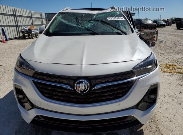 KL4MMFSLXNB009861 2022 BUICK ENCORE Белый Вид спереди