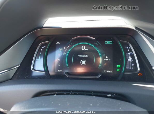 KMHC05LC1MU260904 2021 HYUNDAI IONIQ HYBRID Красный Вид задних сидений