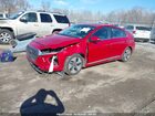 2021 Hyundai Ioniq Hybrid Limited Красный vin: KMHC05LC1MU260904