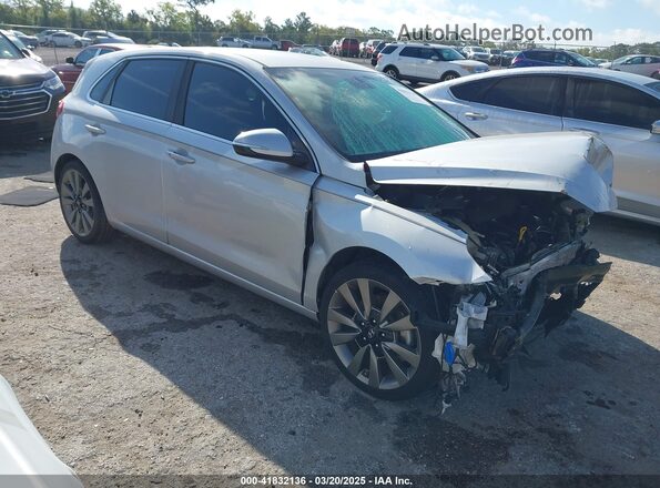 KMHH55LC7JU043165 2018 HYUNDAI ELANTRA GT Silver Delantero derecho