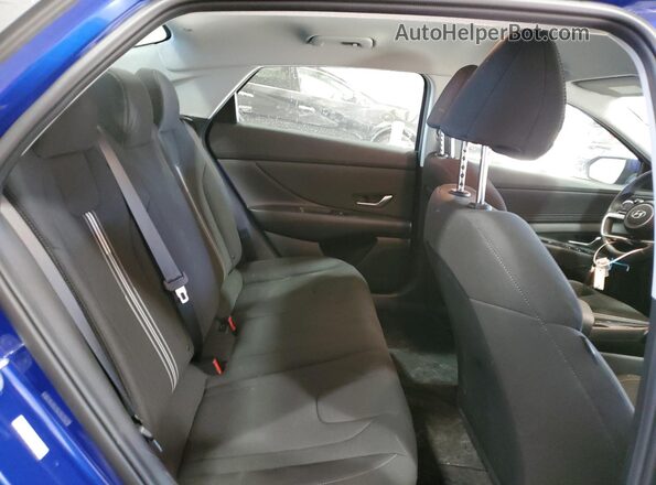 KMHLS4AG3PU600746 2023 HYUNDAI ELANTRA Blue Вид задніх сидінь