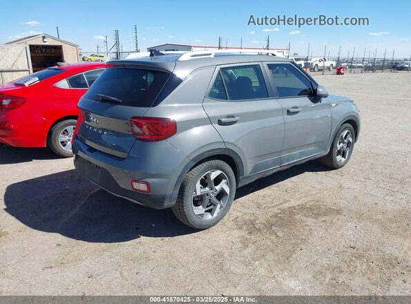 KMHRC8A39MU116720 2021 HYUNDAI VENUE Серый Задняя правая четверть