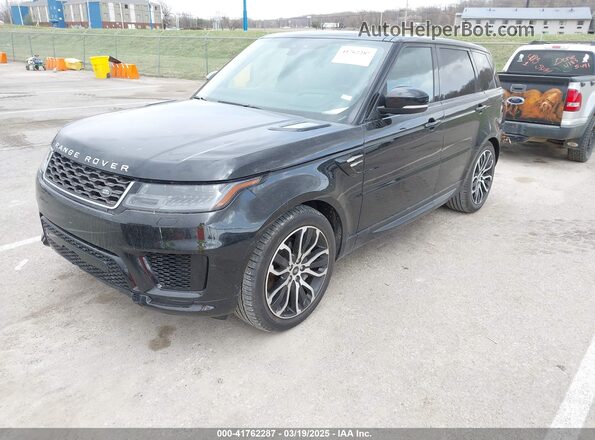 SALWR2SU4LA735745 2020 LAND ROVER RANGE ROVER SPORT Черный Передняя левая четверть