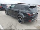 2020 Land Rover Range Rover Sport Hse Mhev Черный vin: SALWR2SU4LA735745