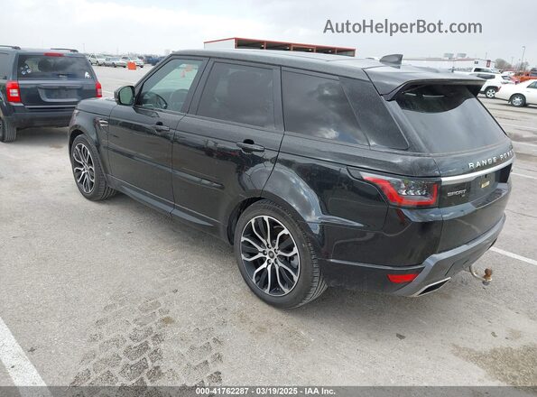 SALWR2SU4LA735745 2020 LAND ROVER RANGE ROVER SPORT Черный Задняя левая четверть