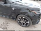 2020 Land Rover Range Rover Sport Hse Mhev Черный vin: SALWR2SU4LA735745