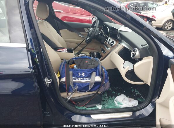 W1KWF8DB5MR637394 2021 MERCEDES-BENZ C-CLASS Blue Widok wnętrza z przodu