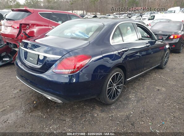W1KWF8DB5MR637394 2021 MERCEDES-BENZ C-CLASS Blue Tył prawy