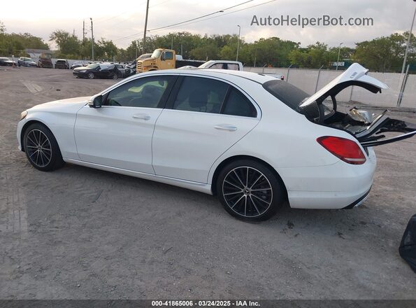 W1KWF8DB6LR574594 2020 MERCEDES-BENZ C Белый Задняя левая четверть