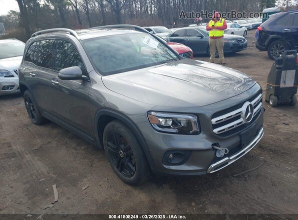 W1N4M4HB2MW102365 2021 MERCEDES-BENZ GLB-CLASS Серый Передняя правая четверть