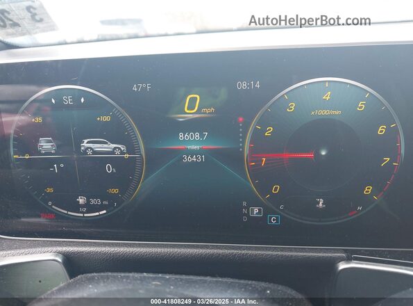 W1N4M4HB2MW102365 2021 MERCEDES-BENZ GLB-CLASS Серый Вид задних сидений