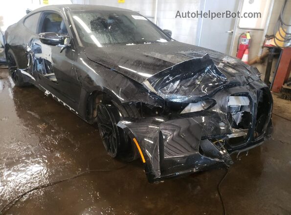 WBS33AZ06PCM25091 2023 BMW M4 Black Առջևի աջ