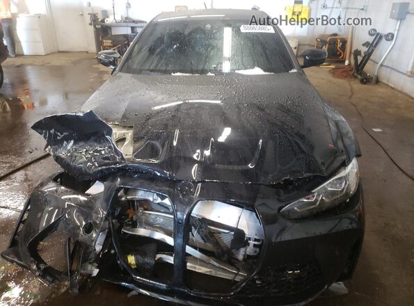 WBS33AZ06PCM25091 2023 BMW M4 Black Դիմացի տեսք