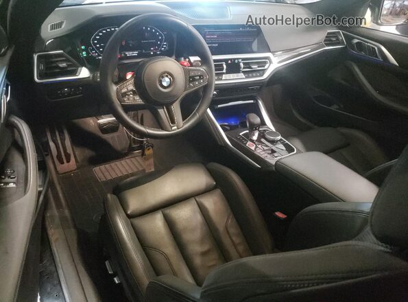 WBS33AZ06PCM25091 2023 BMW M4 Black Առջևի վահանակի տեսք