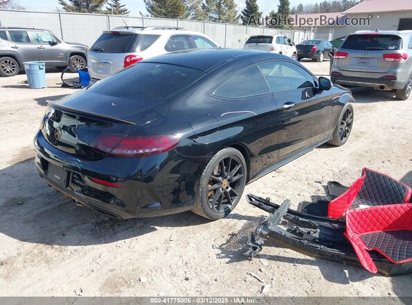 WDDWJ6EB1JF619067 2018 MERCEDES-BENZ AMG C 43 Черный Задняя правая четверть